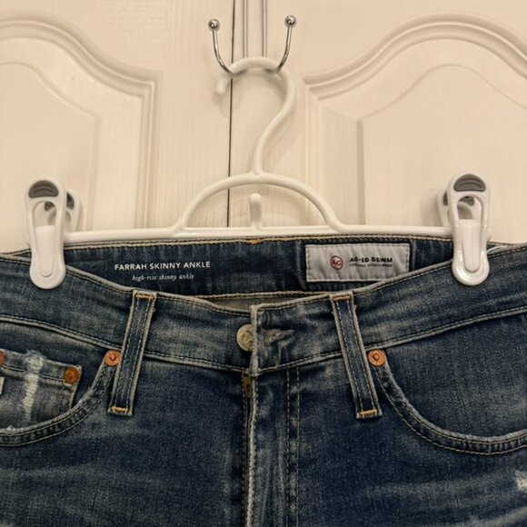 EUC AG Denim Farrah Skinny Ankle Jeans - Picture 2 of 5